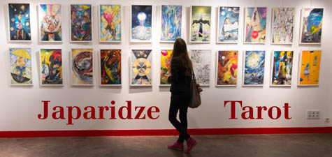 Japaridze Tarot Exhibition at 12 Drouot, Paris